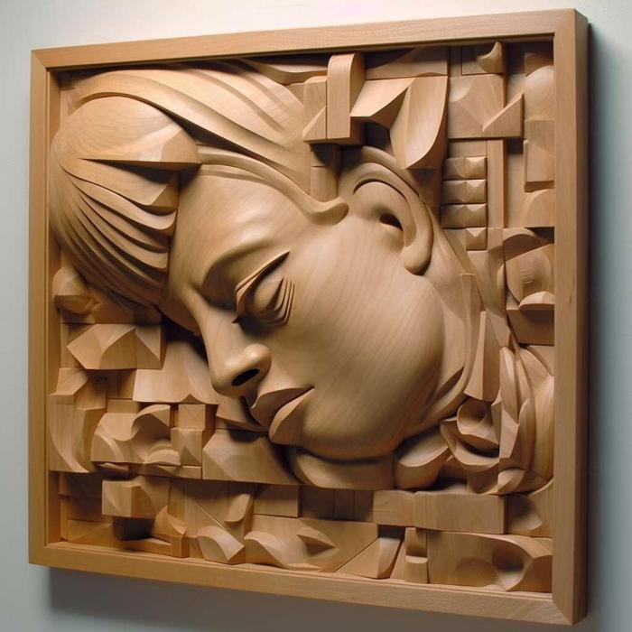 نموذج ثلاثي الأبعاد لآلة CNC 3D Art 